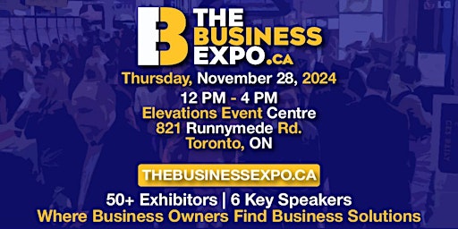 Image principale de The Business Expo - Toronto