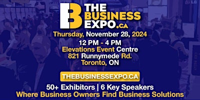 Image principale de The Business Expo - Toronto
