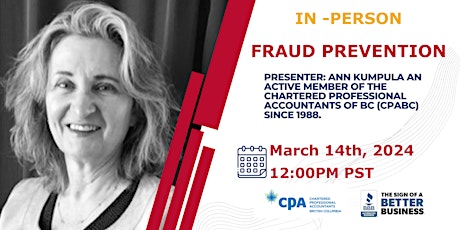 Primaire afbeelding van Fraud Prevention with CPA & BBB