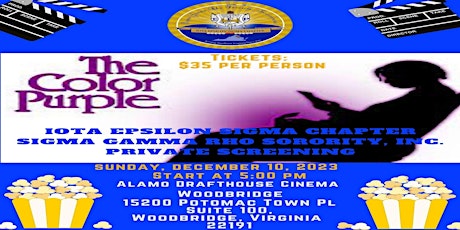 Image principale de IES Private Screening: The Color Purple