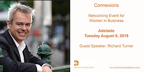 Adelaide Connexions with Richard Turner - Networking Event for Women primary image