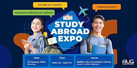 Study Abroad Expo - 20 January 2024 primary image