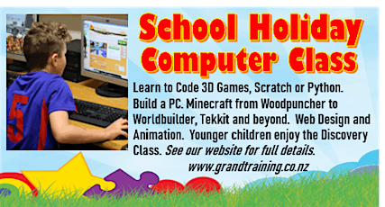 Imagen principal de School Holidays - Minecraft, Python, Scratch, Create 3D Games , Web Design
