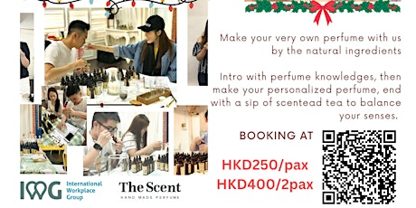 Bespoke Perfume Workshop - The Scent x IWG primary image