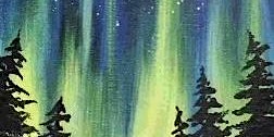 Paint with Ashley Blake “Take Me Away Northern Lights” Paint Night primary image