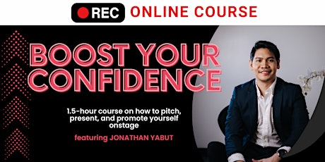Primaire afbeelding van VIRTUAL | Boost Your Confidence with Jonathan Yabut