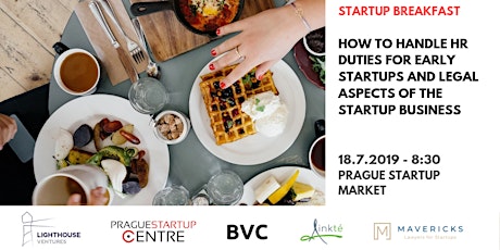Hauptbild für Startup Breakfast: How to handle HR duties for early startups and legal aspects of the startup business