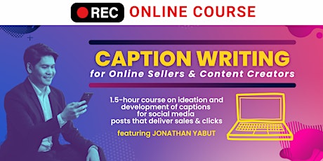 VIRTUAL | Caption Writing For Online Sellers & Content Creators primary image