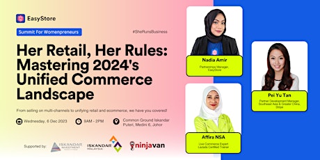 Imagem principal de Johor Womenpreneurs, Let's Grow Your Business Further in 2024!