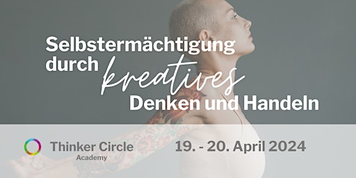 Workshop: Selbstermächtigung durch kreatives Denken und Handeln primary image