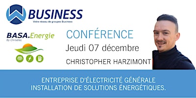 Conférence : Basa Energie – Entreprise d’électricité générale
