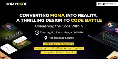CONVERTING FIGMA INTO REALITY - A THRILLING DESIGN TO CODE BATTLE primary image