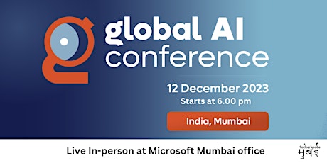 Global AI Conference 23 - Mumbai primary image