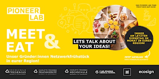 Imagem principal do evento Meet & Eat Netzwerkfrühstück in Hamburg