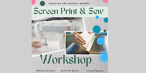 Kids Screen Print and Sew, Workshop primary image