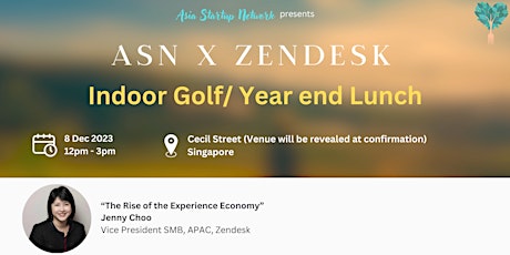 ASN x Zendesk - Indoor Golf /Year end Lunch primary image