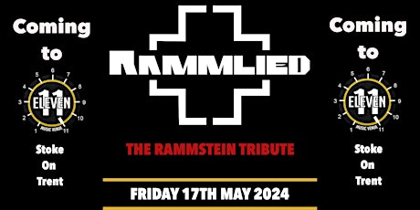 Rammlied plus support Gnawing Hunger live Eleven Stoke