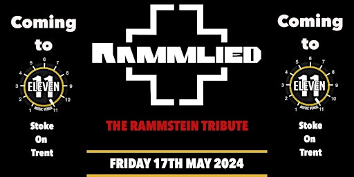 Rammlied plus support Gnawing Hunger live Eleven Stoke primary image