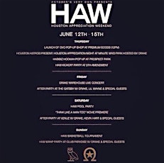 Join the List for Updates: OCTOBERS VERY OWN HAW WEEKEND JUNE 12th -15th primary image