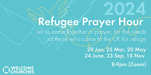 Imagem principal do evento Refugee Prayer Hour