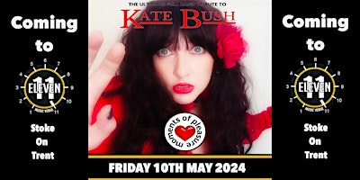 Immagine principale di Moments of Pleasure a tribute to Kate Bush live Eleven Stoke 