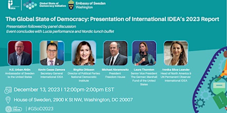 Imagen principal de The Global State  of Democracy