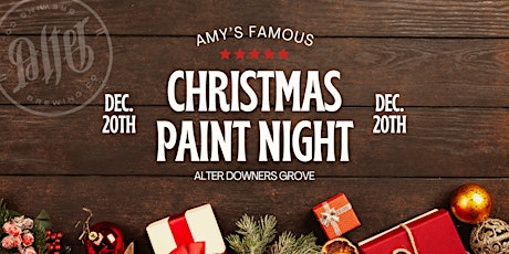 Amy's Famous Christmas Paint Night primary image