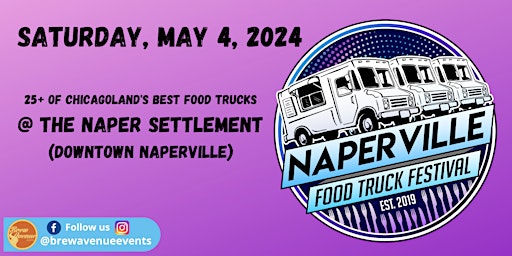 Imagem principal do evento Naperville Food Truck Festival