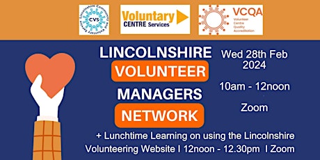Primaire afbeelding van Lincolnshire Volunteer Managers Network