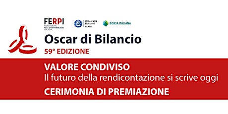 Oscar di Bilancio 2023 - Cerimonia di premiazione primary image