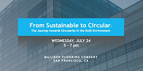 From Sustainable to Circular: Advancing Circularity in the Built Environment primary image
