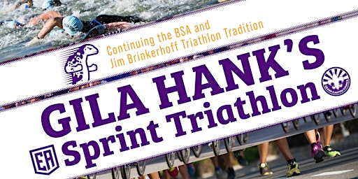 Primaire afbeelding van Gila Hank's Sprint Triathlon (Swim-Bike-Run)