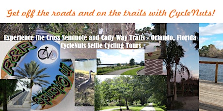 Orlando, Florida - Cady Way & Cross Seminole Trail -Smart-guided Cycle Tour