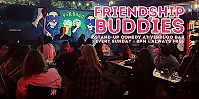 Imagen principal de Free Comedy Show + Karaoke, Sunday Nights at Verdugo Bar