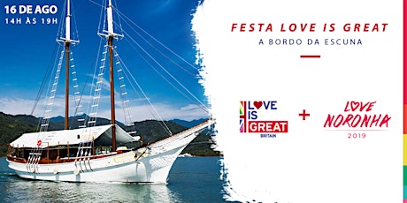 Imagem principal do evento Festa Love is Great - A bordo da Escuna