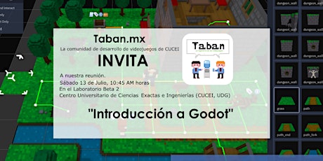Imagen principal de Reunión Comunidad Taban, UDG  Charla sobre Introducción a Godot
