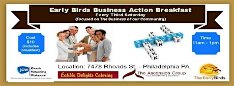 Early Bird Discussion on the State of Education in Philadelphia, PA primary image
