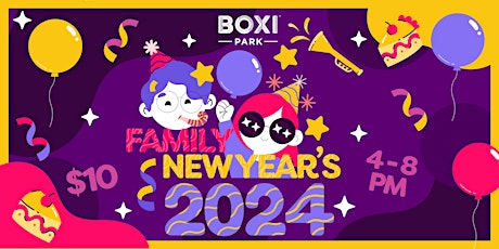 Imagem principal do evento New Year's Eve Family Event at Boxi Park