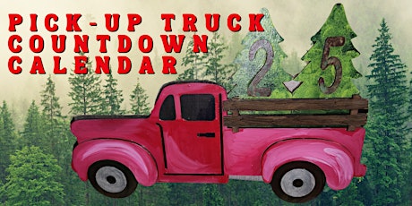 Pick-up Truck Christmas Countdown Calendar primary image