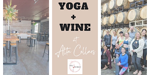 Imagem principal de Yoga + Wine at Alta Cellars