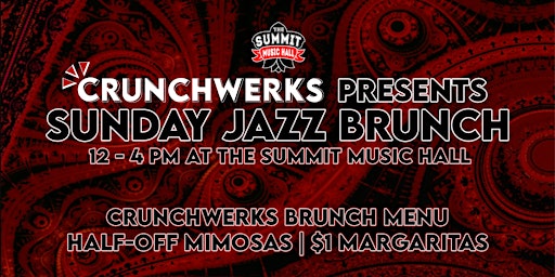 Immagine principale di Crunchwerks presents Jazz Brunch Sunday ft TROY KUNKLER DUO 