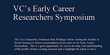 VC's ECR Symposium - Social Sciences #2 primary image