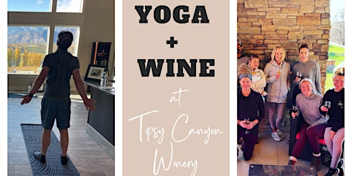 Yoga + Wine at Tipsy Canyon Winery primary image