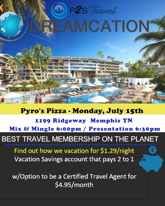 P2S Travel Dreamcations Mix and Mingle 