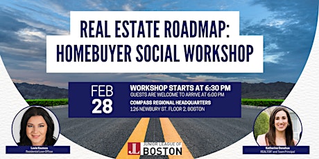 Imagen principal de Real Estate Roadmap: Homebuyer Social Workshop with JL Boston