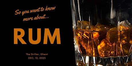 Primaire afbeelding van So you want to know more about... RUM