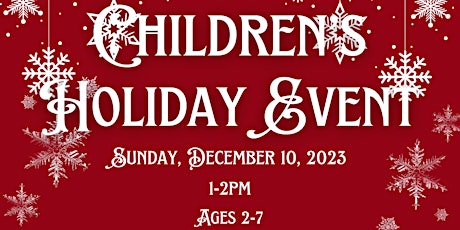 Imagen principal de Children's Holiday Event: Festive Storytime