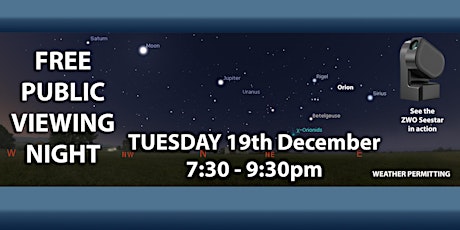 FREE ASTRONOMY VIEWING NIGHT primary image