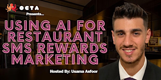 Imagem principal do evento How To Use AI for Restaurant SMS/Text Rewards Marketing