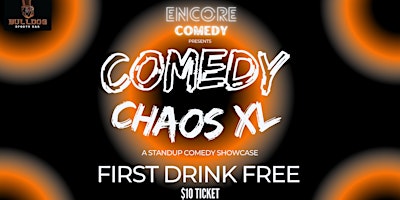 Imagem principal do evento DC Comedy Chaos XL: A Standup Comedy Showcase